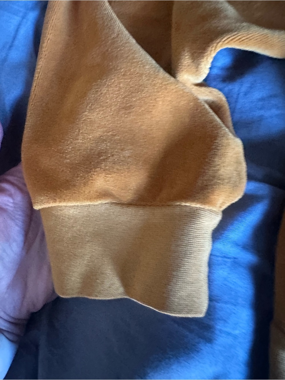 NWT Suzi Kondi Cozy Women's Buckthorn Velour Raglan US L - Picture 4 of 4